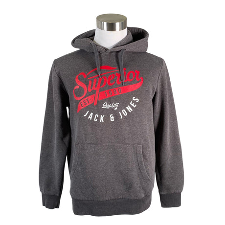 Miesten Jack & Jones - Huppari, koko L - Harmaa ()