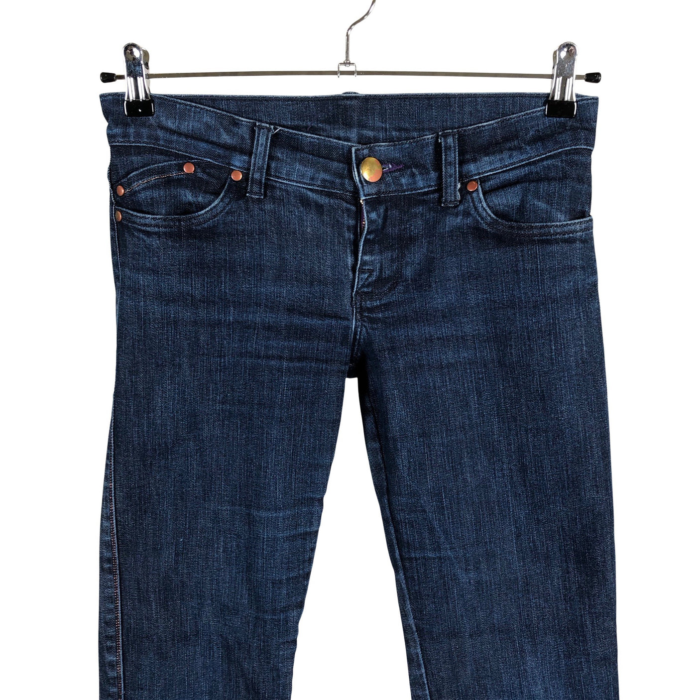 Naisten Victoria Beckham - Farkut, koko W25 - Sininen (3)