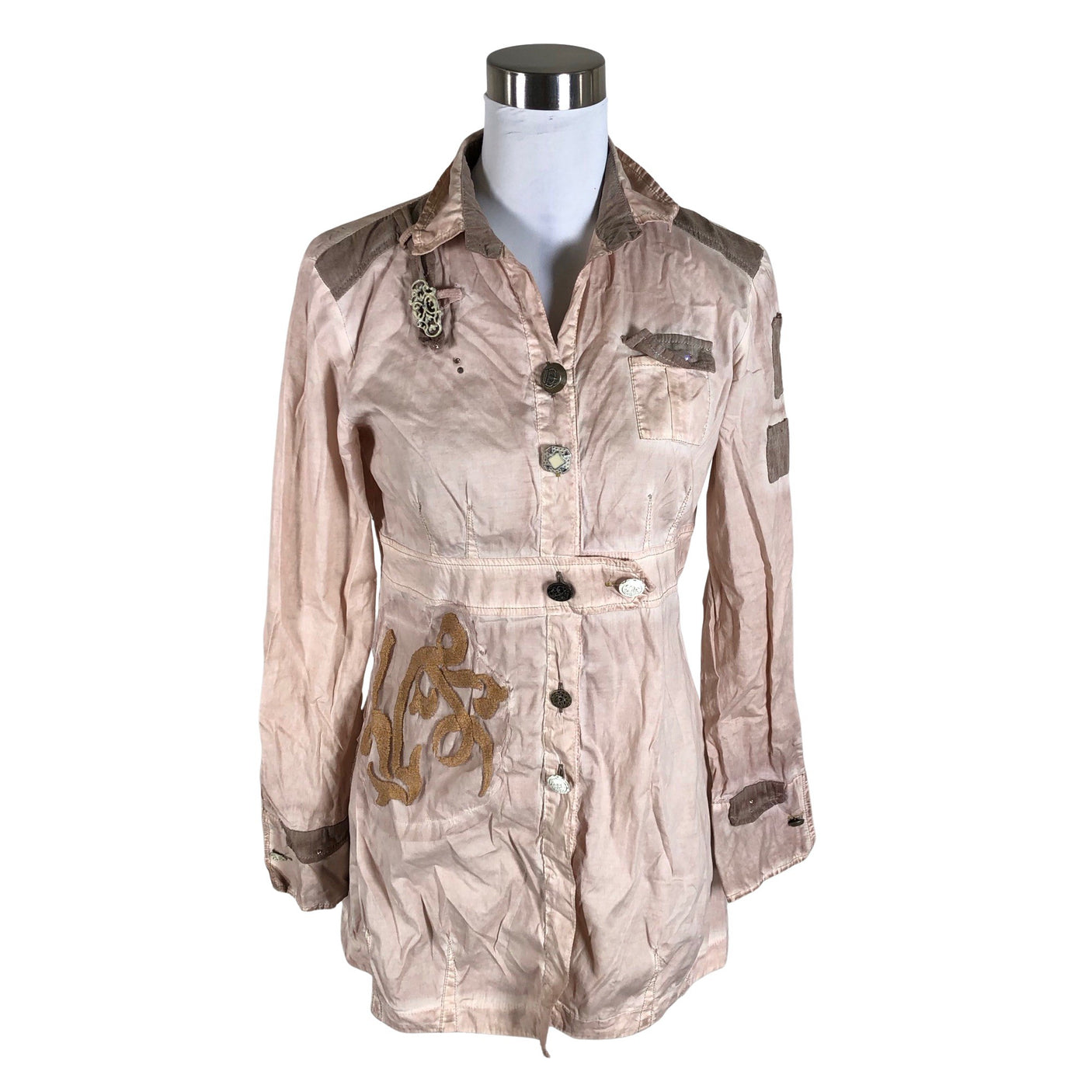 Naisten Elisa Cavaletti - Kangastunika, koko 36 - Beige (1)