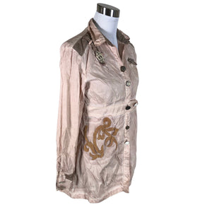 Naisten Elisa Cavaletti - Kangastunika, koko 36 - Beige (3)