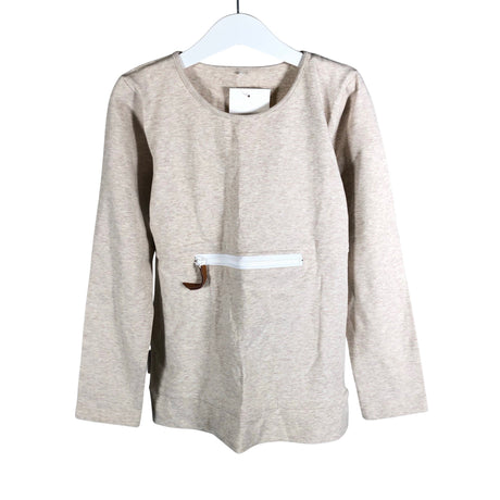 Unisex Metsola - Trikoopaita, koko 122 - 128 - Beige ()