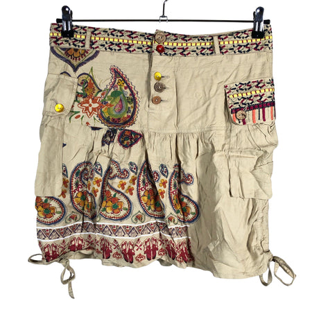 Naisten Desigual - Kangashame, koko 40 - Beige ()