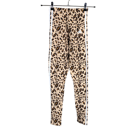Naisten Adidas - Leggingsit, koko 32 - Beige ()