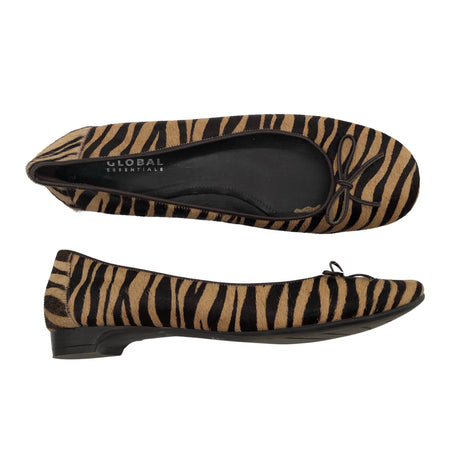 Naisten Global - Ballerinat, koko 40 - Ruskea ()
