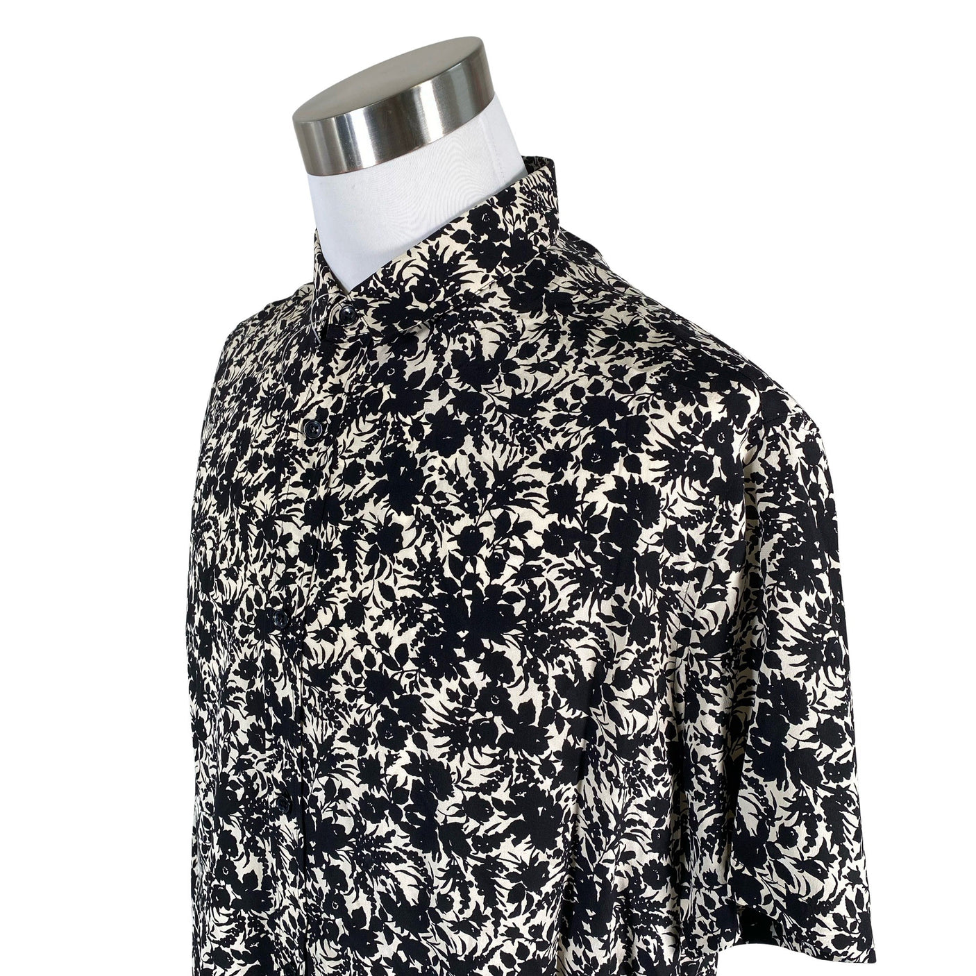 Miesten Saint Laurent - Kauluspaita, koko L - Musta (3)