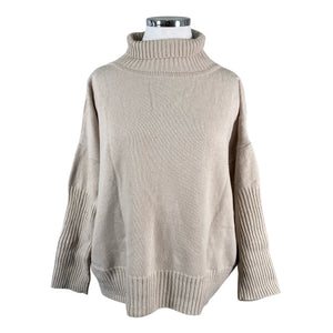 Naisten Papu - Neulepaita, koko 44 - Beige (1)