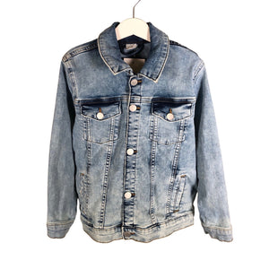 Tyttöjen Gugguu - Farkkutakki, koko 122 - 128 - Vaaleansininen (1)