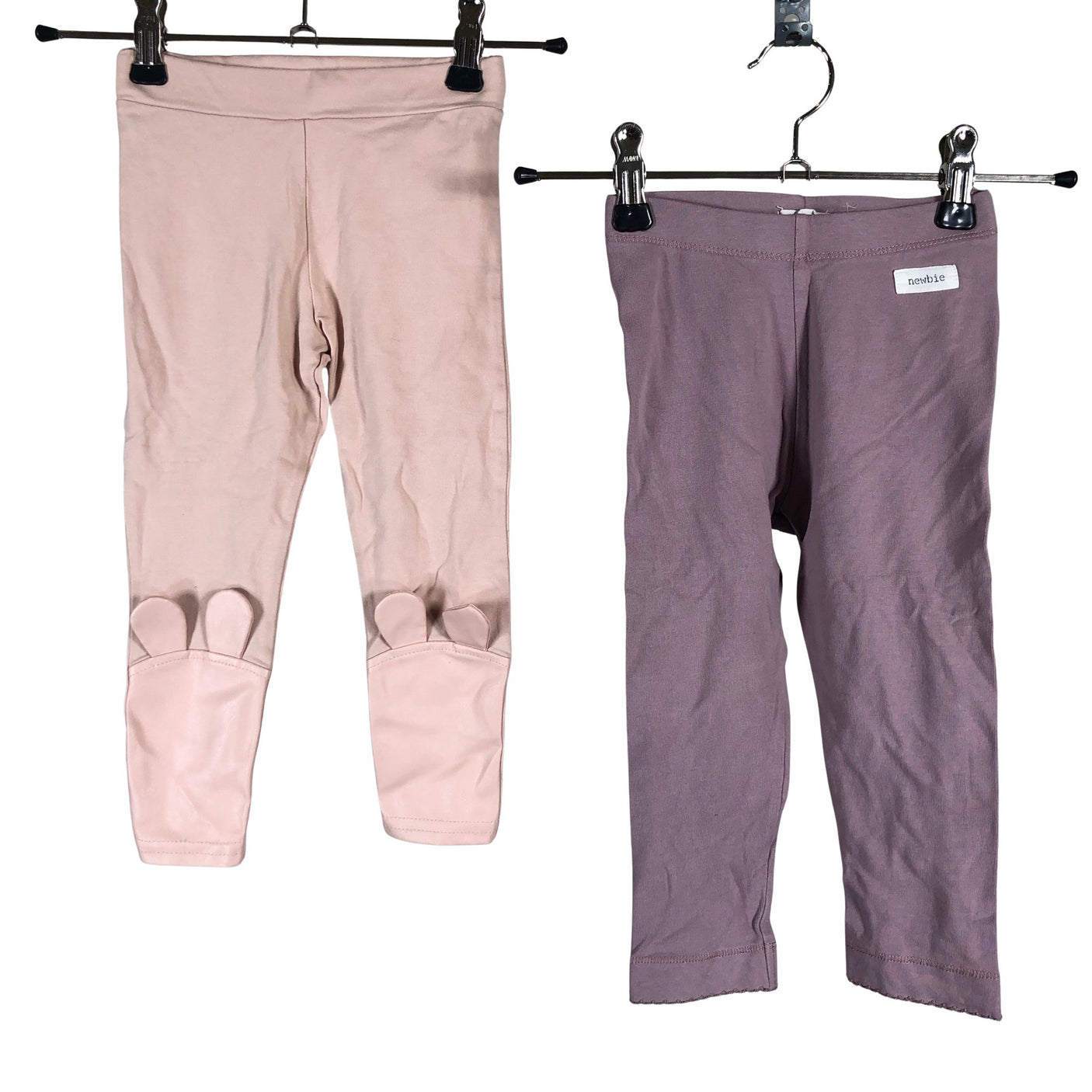 Tyttöjen Luppaset - Leggingsit, koko 86 - 92 - Vaaleanpunainen (1)