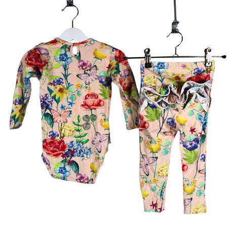 Tyttöjen Metsola - Body, koko 86 - 92 - Vaaleanpunainen (2)