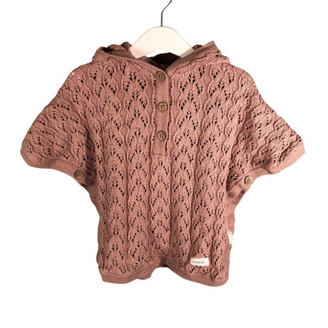 Tyttöjen Newbie - Poncho, koko 86 - 92 - Vaaleanpunainen ()