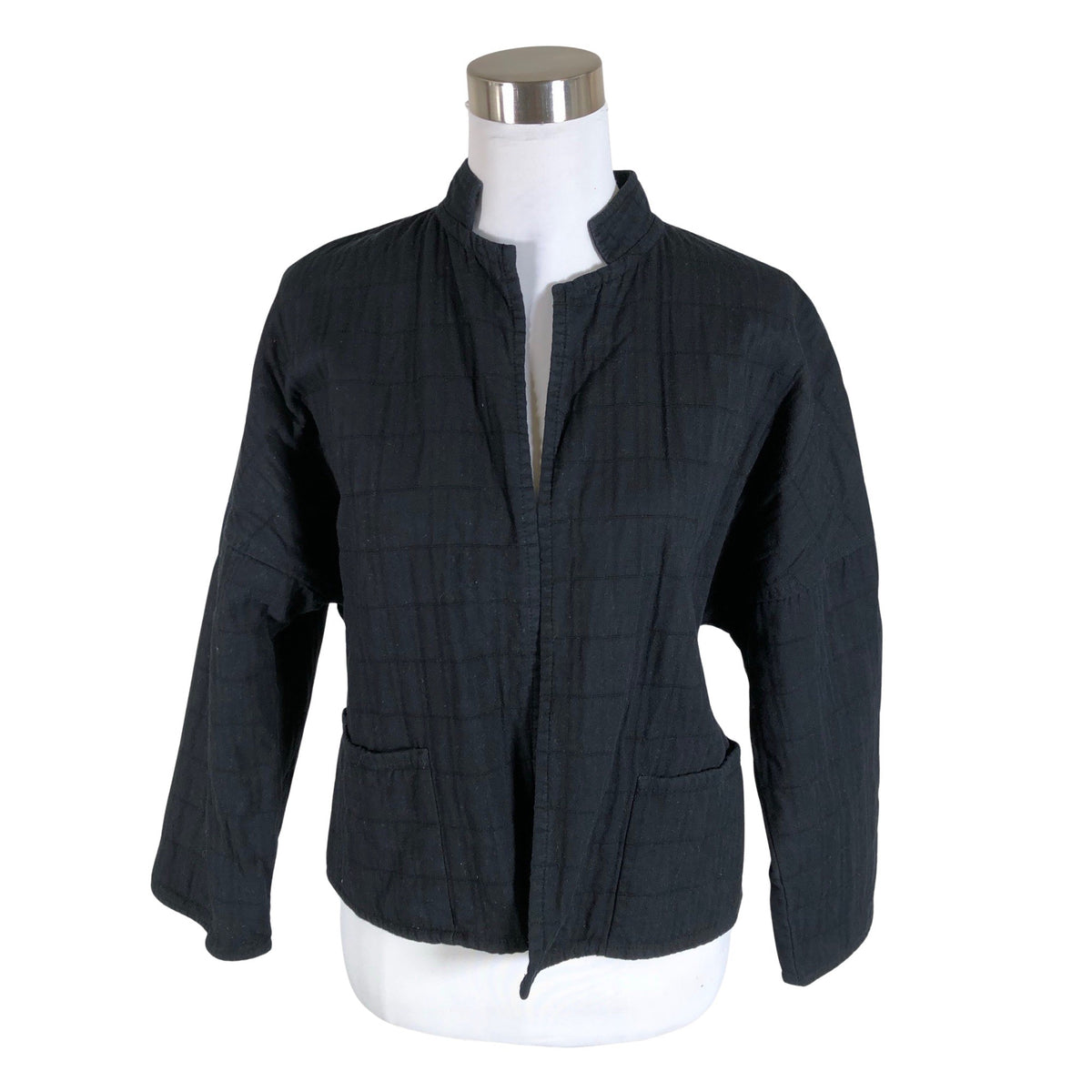 Naisten Handmade - Collegejakku, koko 38 - Musta (1)