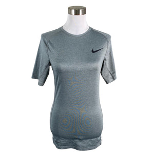 Naisten Nike - Urheilupaita, lyhyet hihat, koko 36 - Harmaa (1)