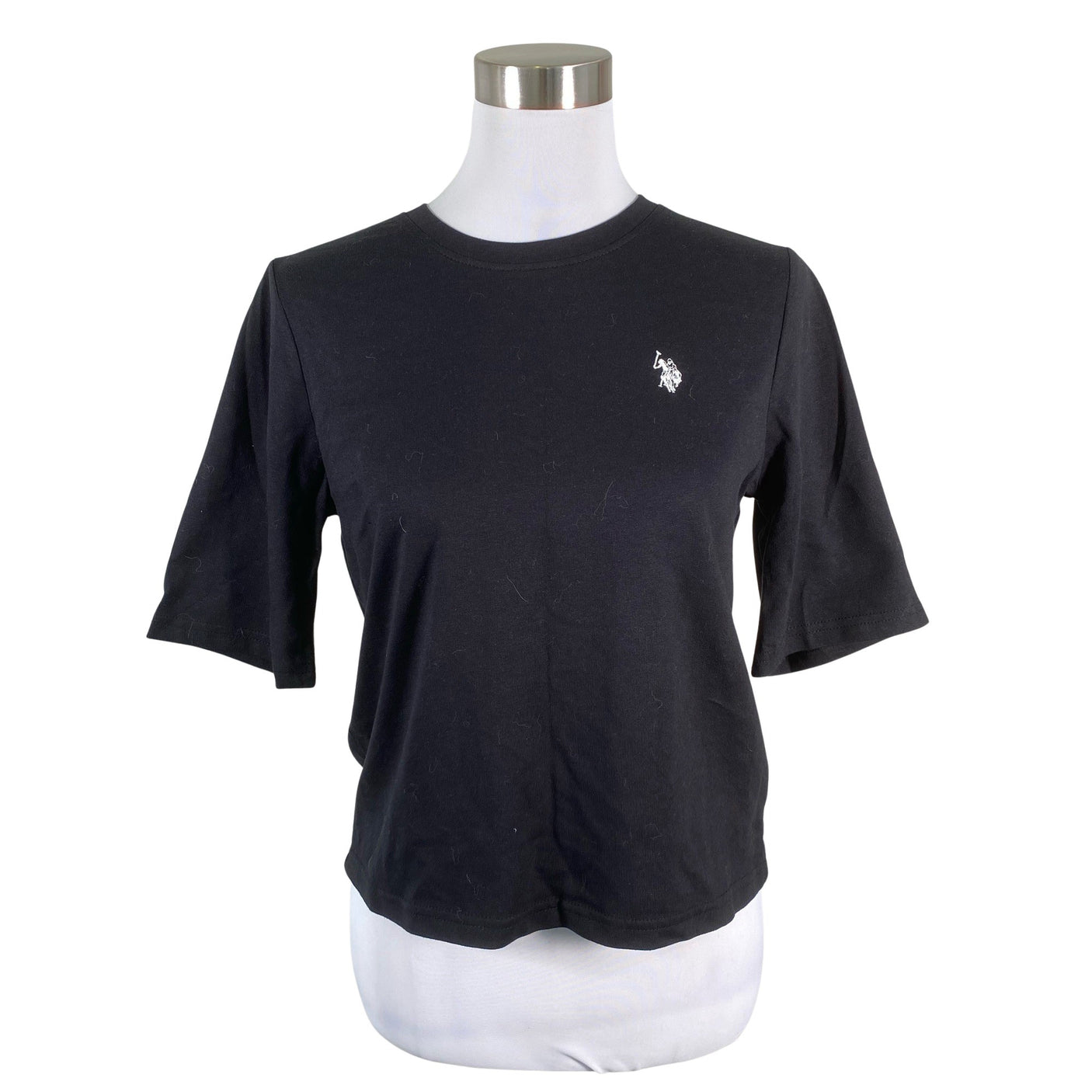 Naisten U.S. Polo Assn. - T-paita, koko 38 - Musta (1)