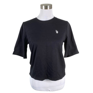 Naisten U.S. Polo Assn. - T-paita, koko 38 - Musta (1)