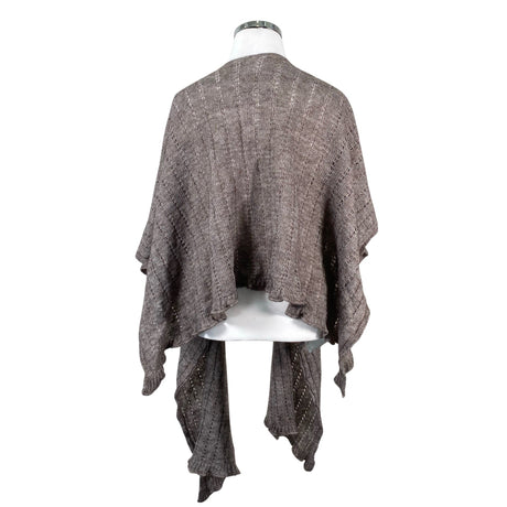 Naisten Handmade - Hartiahuivi, koko Maxi - Ruskea (2)