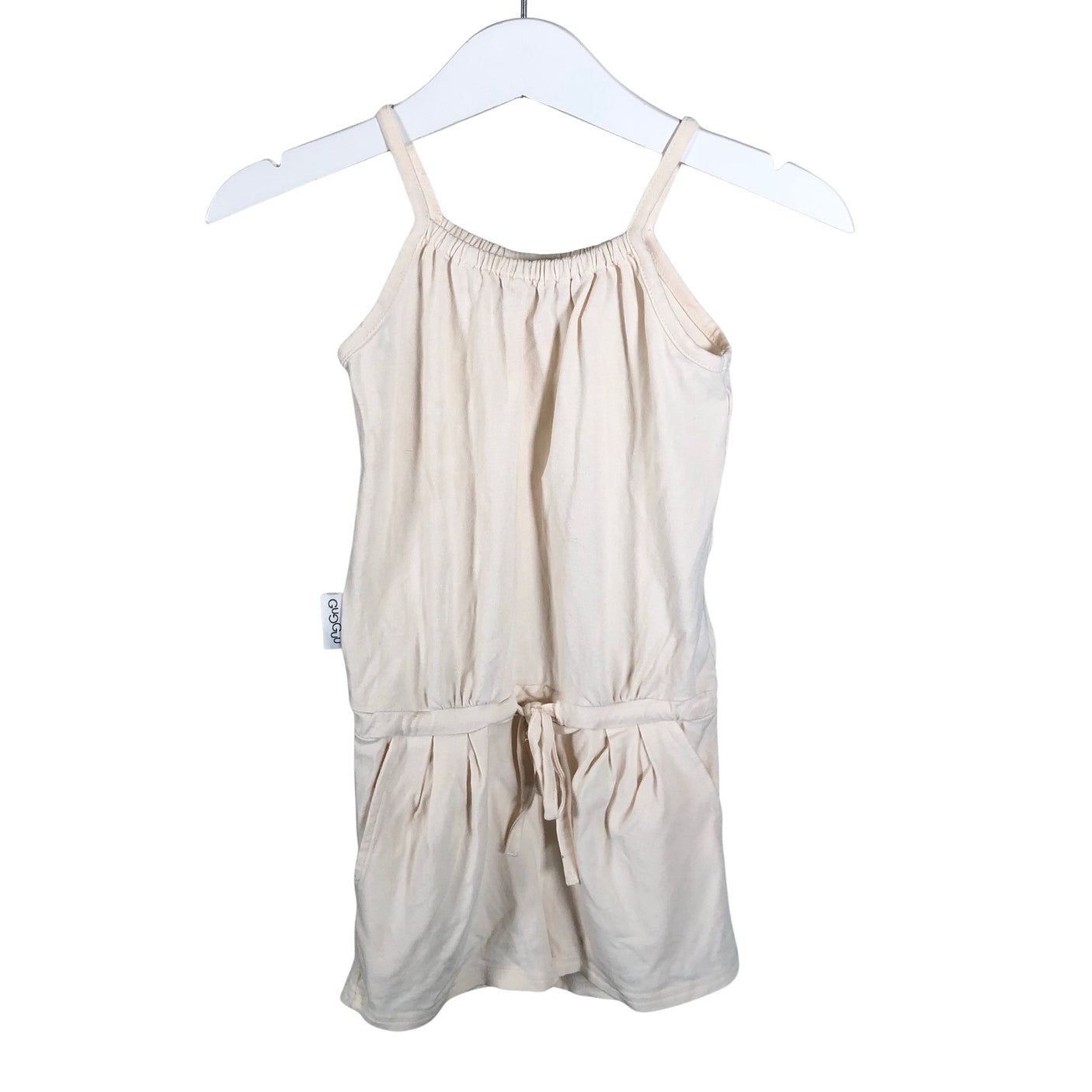 Tyttöjen Gugguu - Shortsihaalarit, koko 80 - 86 - Beige (1)