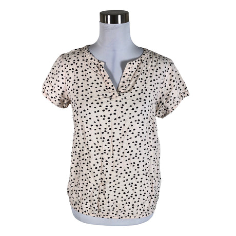Naisten Tom Tailor - Lyhythihainen pusero, koko 38 - Beige ()