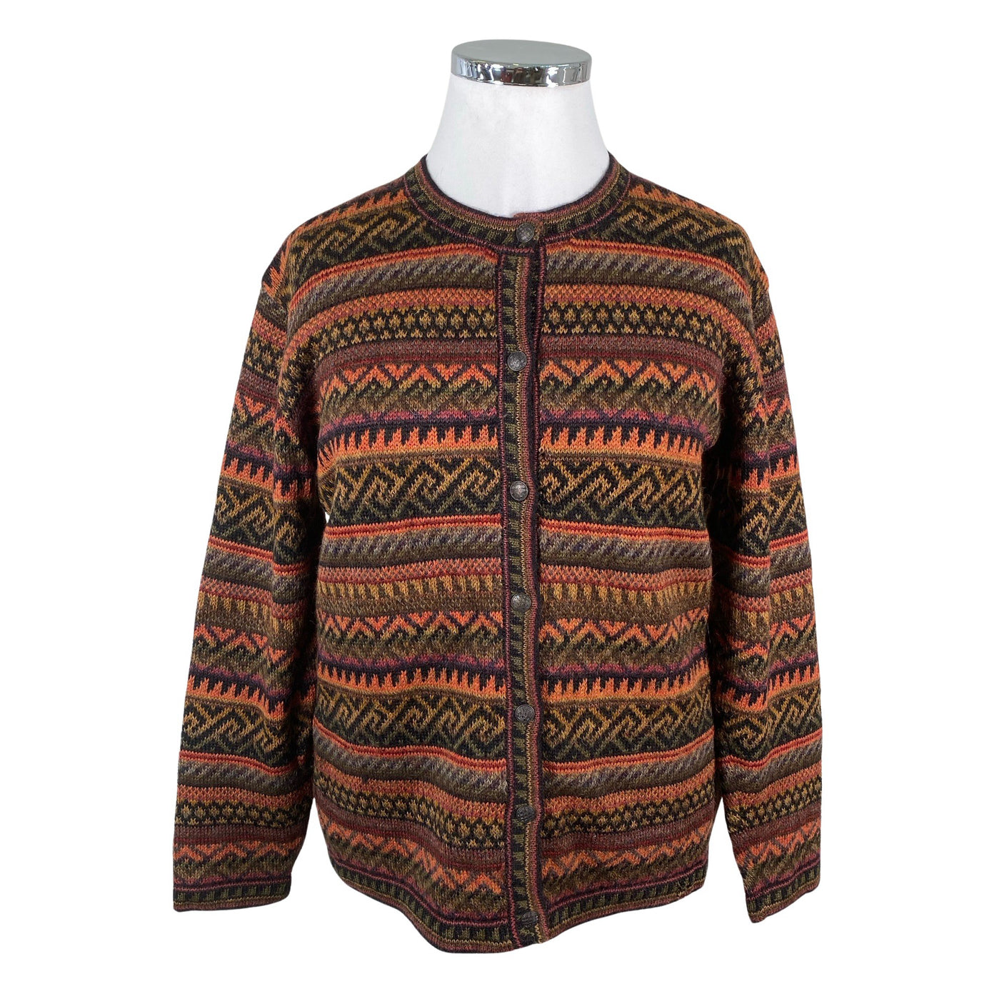 Naisten Intiwara Alpaca - Neuletakki, koko 42 - Sininen (1)