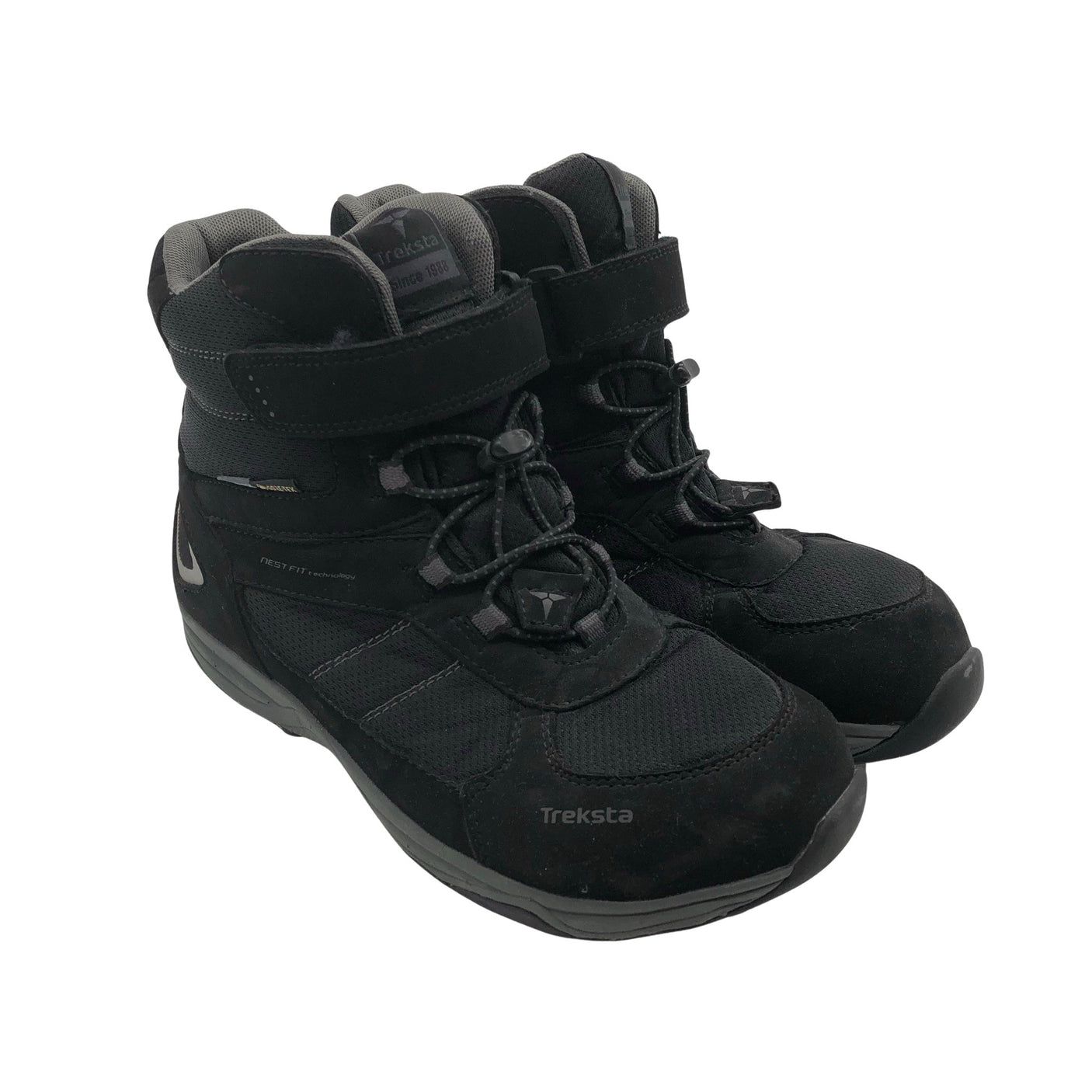 Unisex Treksta - Talvikengät, koko 39 - Musta (2)