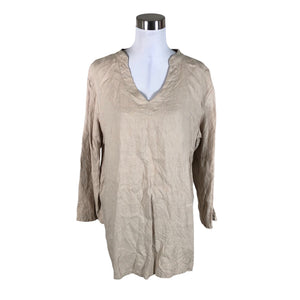 Naisten Bypias - Kangastunika, koko 36 - Beige (1)