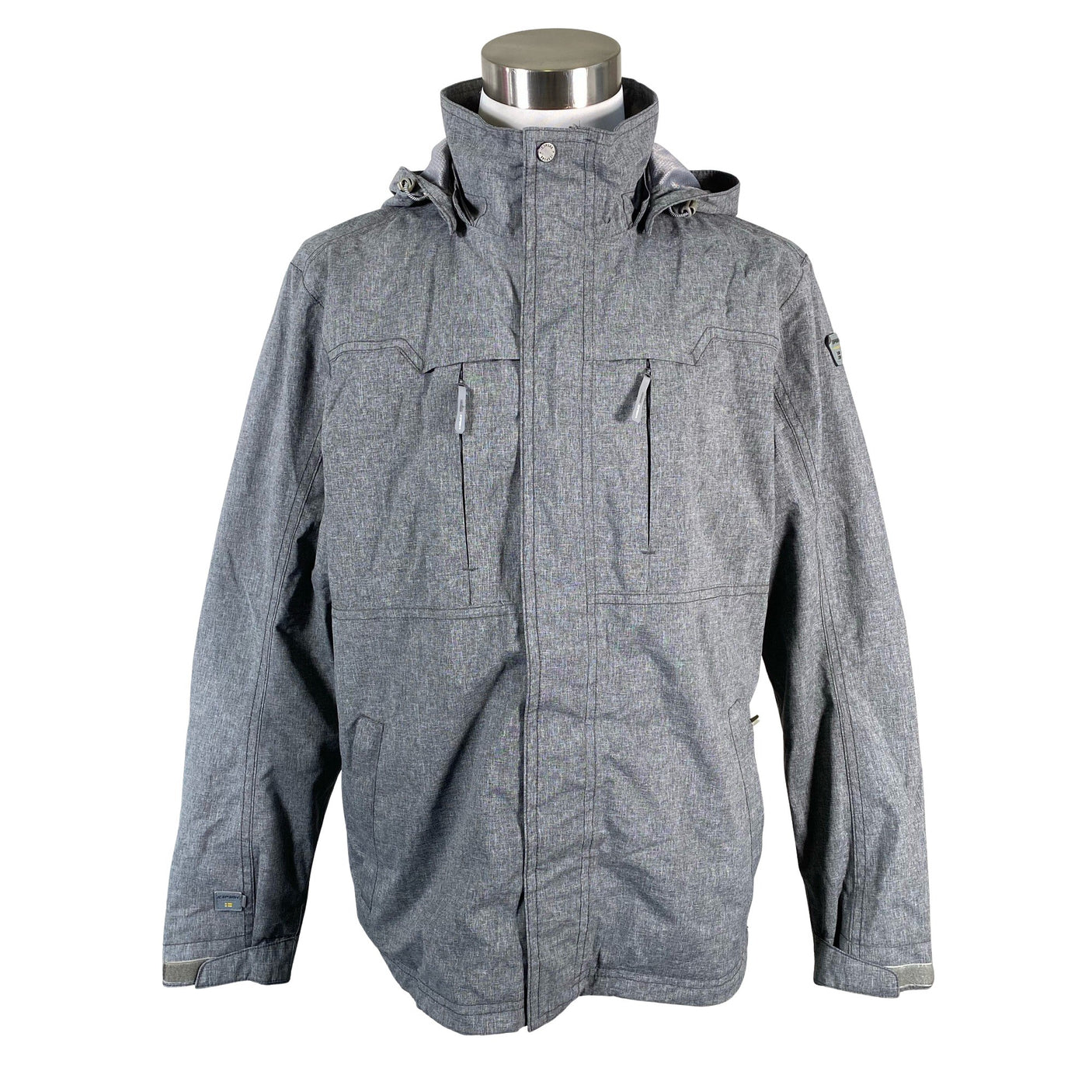Miesten Icepeak - Ulkoilutakki, koko XL - Harmaa (1)