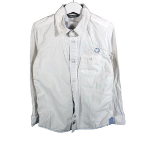 Unisex Lindex - Kauluspaita, koko 122 - 128 - Valkoinen (1)