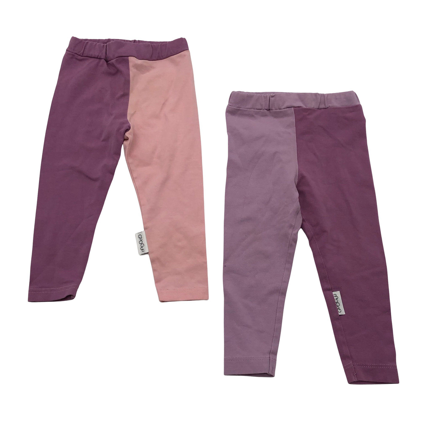 Tyttöjen Gugguu - Leggingsit, koko 62 - 68 - Violetti (1)