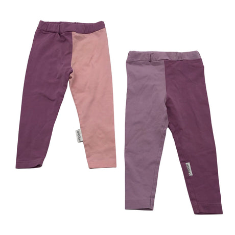 Tyttöjen Gugguu - Leggingsit, koko 62 - 68 - Violetti ()
