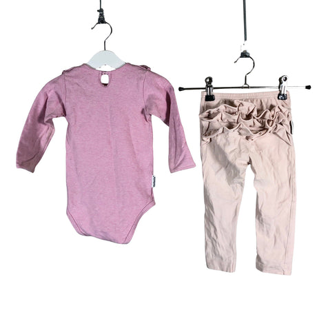 Tyttöjen Metsola - Body, koko 86 - 92 - Vaaleanpunainen (2)