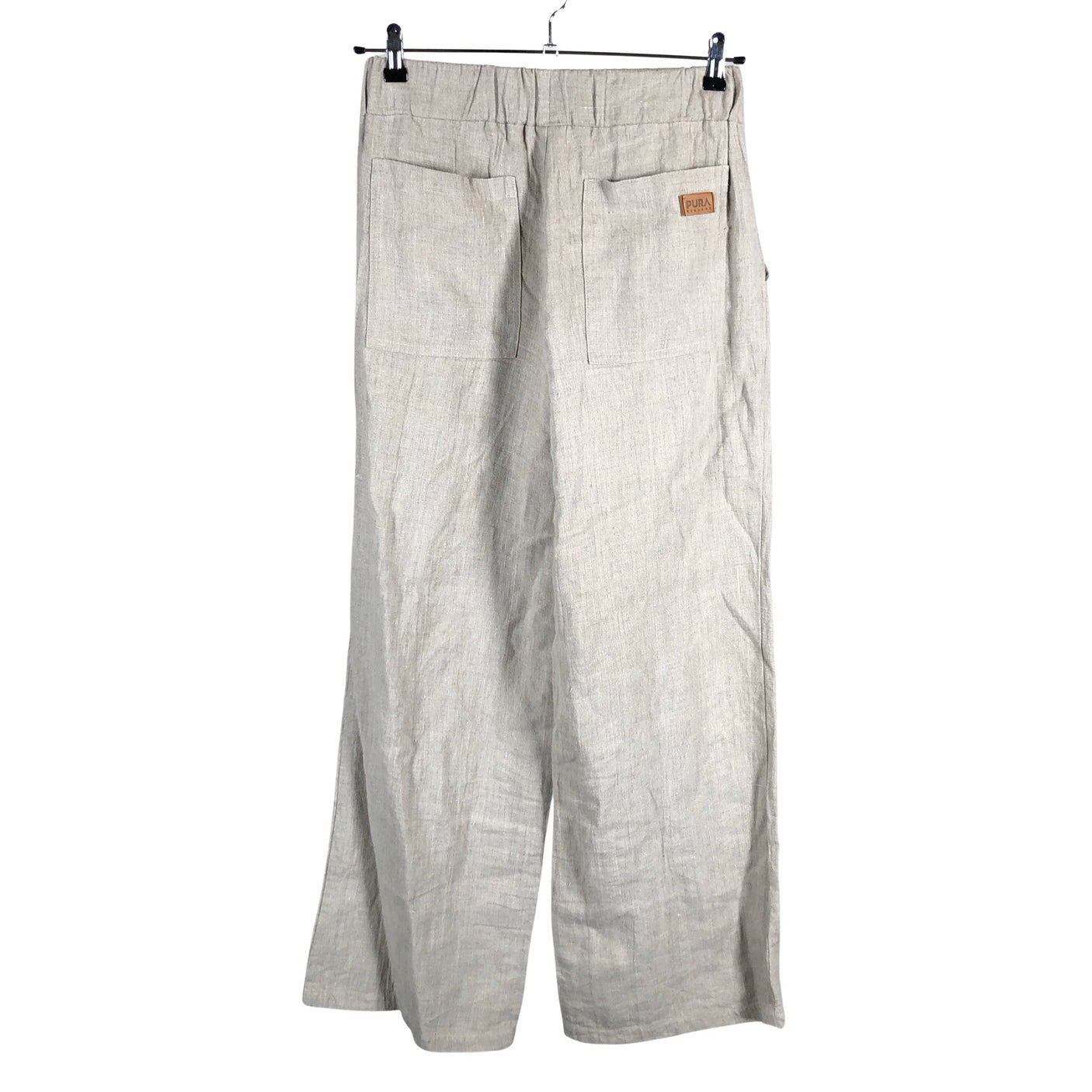 Naisten Pura Finland - Kangashousut, koko 40 - Beige (2)