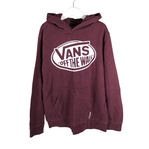 Unisex Vans - Huppari, koko 134 - 140 - Viininpunainen (1)