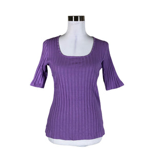 Naisten NOSH - T-paita, koko 36 - Violetti (1)