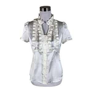 Naisten Your Face - Lyhythihainen pusero, koko 34 - Valkoinen (1)