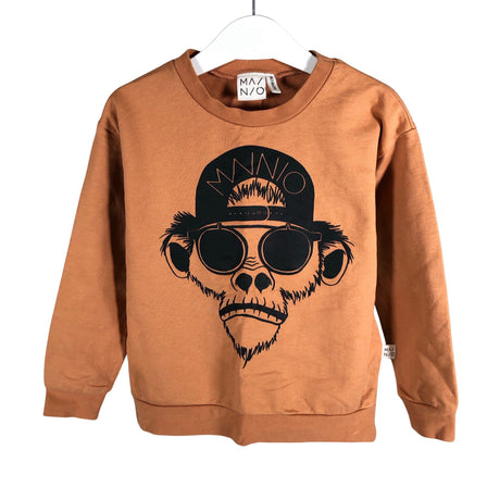 Unisex Mainio - Collegepaita, koko 110 - 116 - Oranssi ()