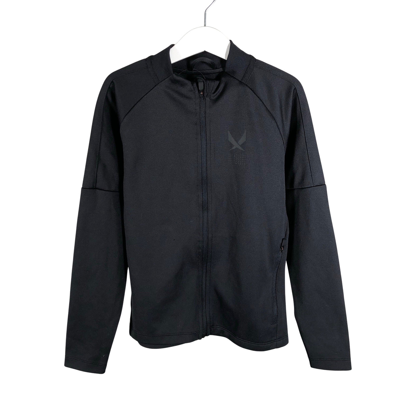 Unisex Soc - Verryttelytakki, koko 122 - 128 - Musta (1)