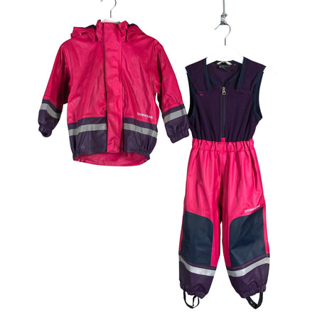 Unisex Didriksons - Sadeasu, koko 74 - 80 - Pinkki ()