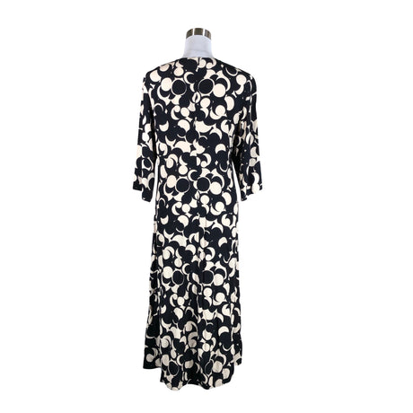 Naisten Marimekko - Sifonkimekko, koko 40 - Musta (2)
