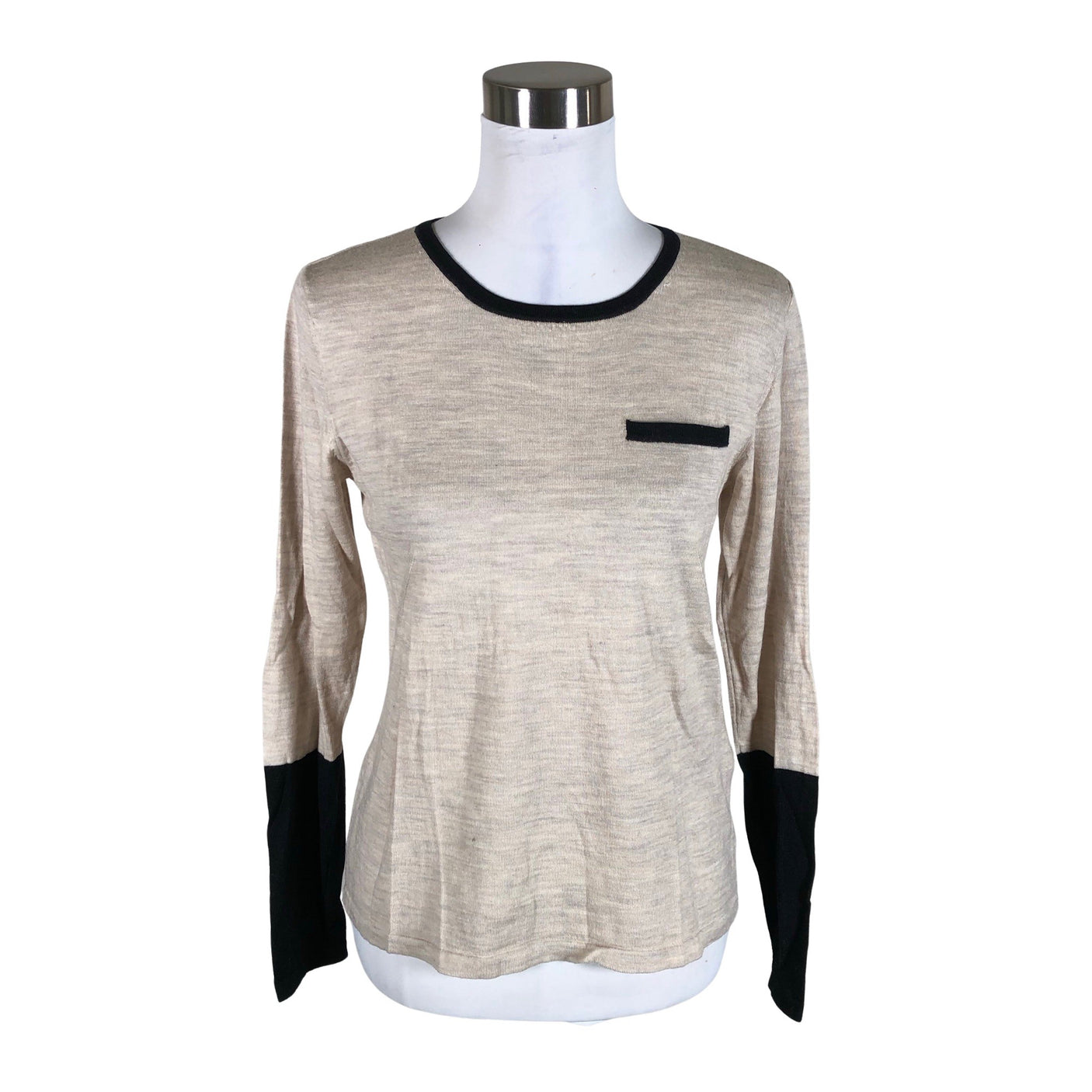 Naisten Part two - Neulepaita, koko 38 - Beige (1)