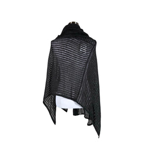 Naisten Your Face - Poncho, koko 38 - Harmaa (2)