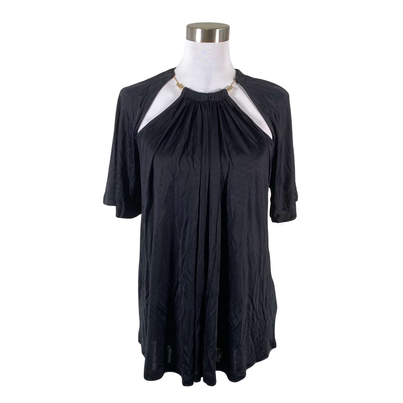 Naisten Versace Collection - Lyhythihainen pusero, koko 40 - Musta (1)