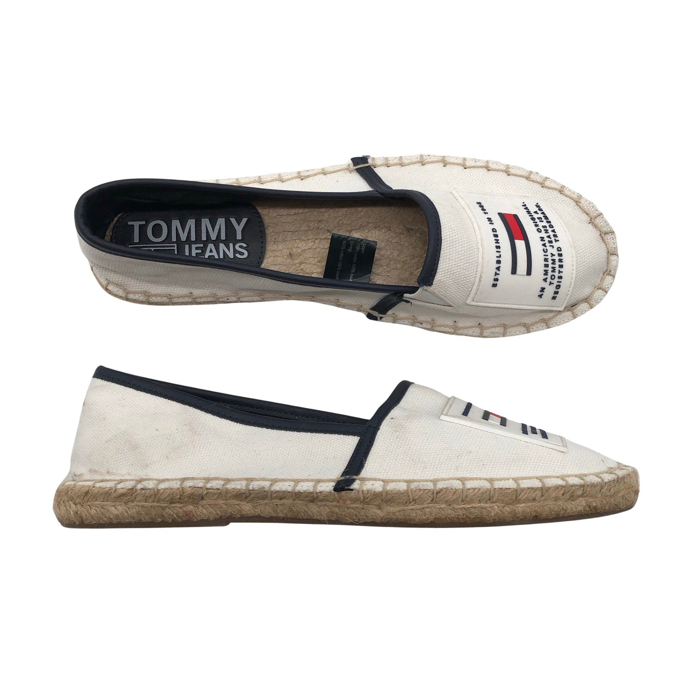 Naisten Tommy Hilfiger - Loaferit, koko 38 - Valkoinen (1)