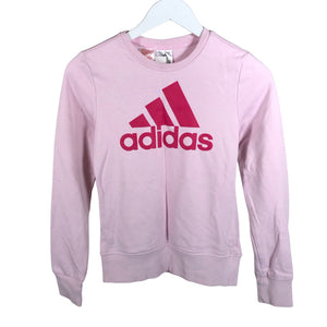 Tyttöjen Adidas - Collegepaita, koko 158 - 164 - Vaaleanpunainen (1)