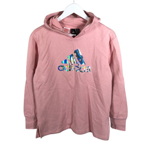 Tyttöjen Adidas - Collegetunika, koko 158 - 164 - Vaaleanpunainen (1)