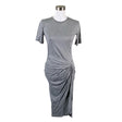 Naisten by Malene Birger - Trikoomekko, koko 36 - Harmaa ()