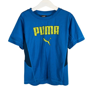 Unisex Puma - Urheilupaita, lyhyet hihat, koko 134 - 140 - Sininen (1)