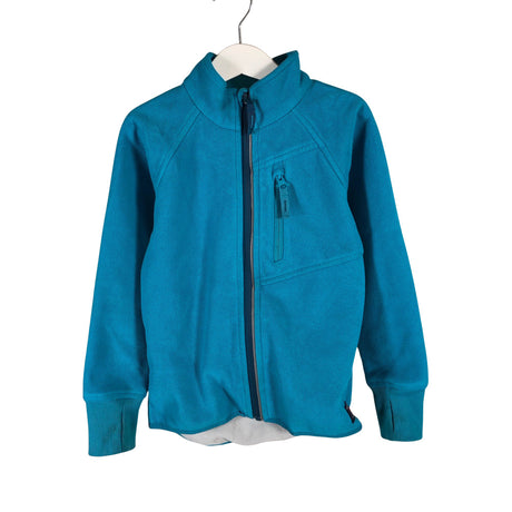 Unisex Polarn O. Pyret - Windfleecetakki, koko 110 - 116 - Vaaleansininen ()