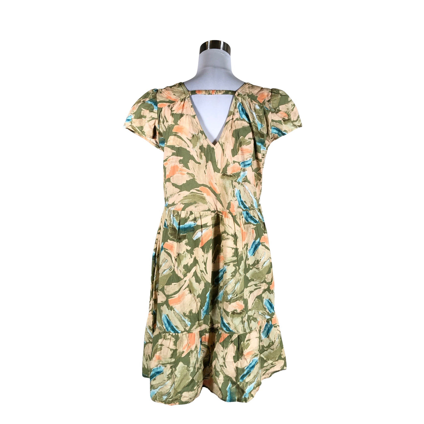 Naisten Esprit - Kangasmekko, koko 38 - Beige (2)