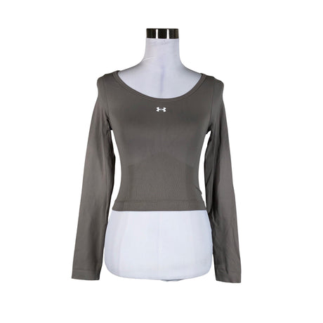 Naisten Under Armour - Urheilupaita, pitkät hihat, koko 36 - Harmaa ()