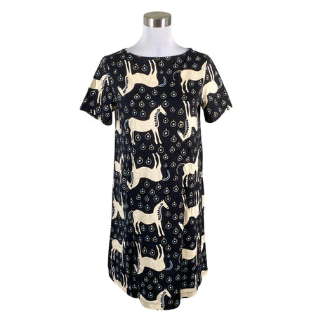 Naisten Marimekko - Trikoomekko, koko 36 - Musta ()