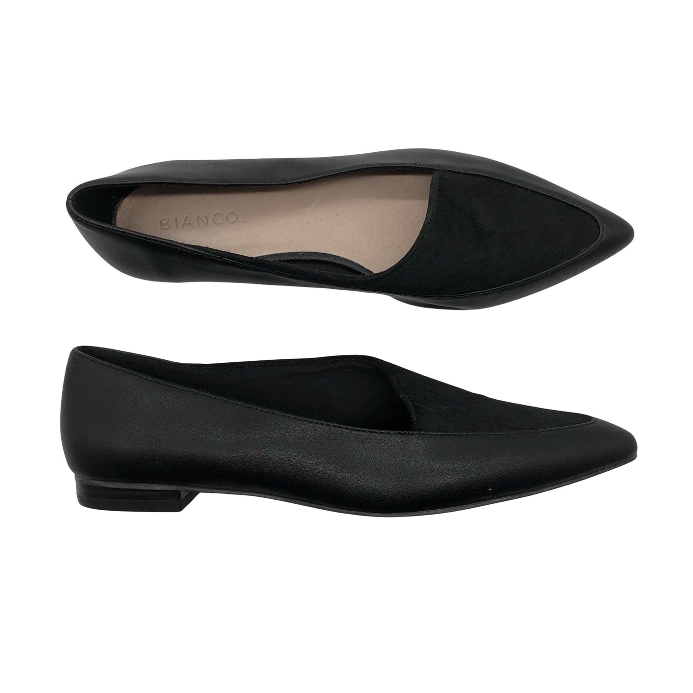 Naisten Bianco - Loaferit, koko 39 - Musta (1)